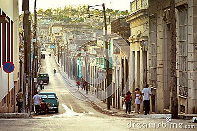 Cuba, Matanzas city Editorial Stock Photo
