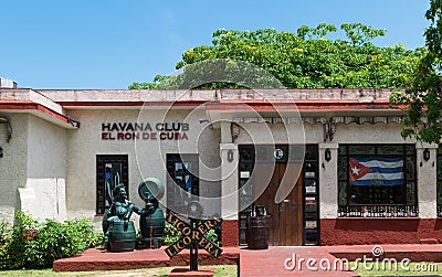 Cuba Varadero Havana Club Rum Museum Frontview Editorial Stock Photo