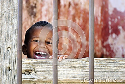 Cuban child Editorial Stock Photo