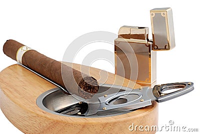 Cuban cigar Stock Photo