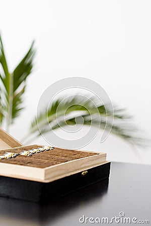 Cuban Cigar Box Stock Photo