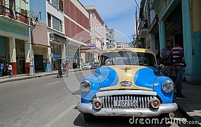 Cuban Classic Havana Editorial Stock Photo