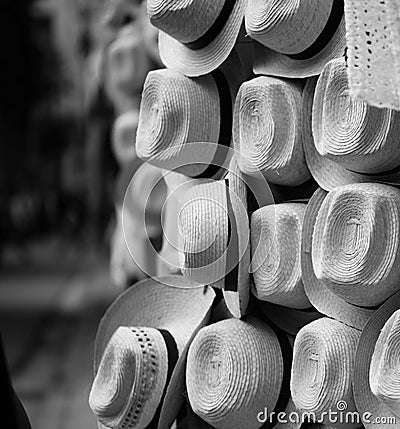 Cuban hats Stock Photo