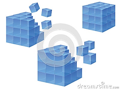 Cube Stock Photo