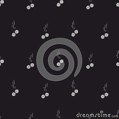 Cube casino dice pattern Vector Illustration