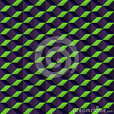 Cube Pattern Vector Illustration