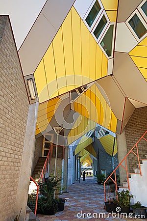 Cubic houses in Rotterdam Stock Photo