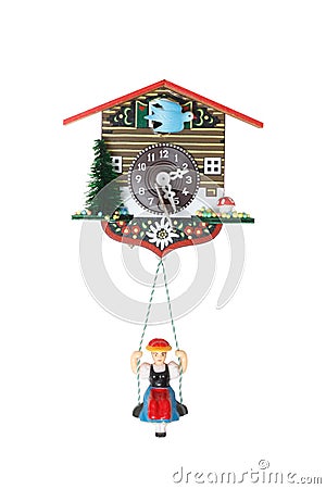 Cuckoo clock Stock Photo