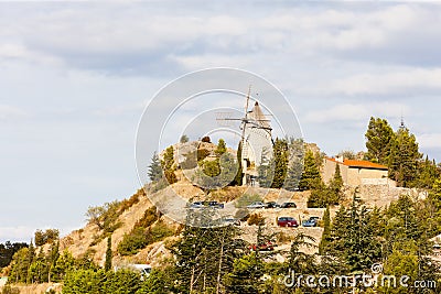 Cucugnan, Languedoc-Roussillon, France Stock Photo