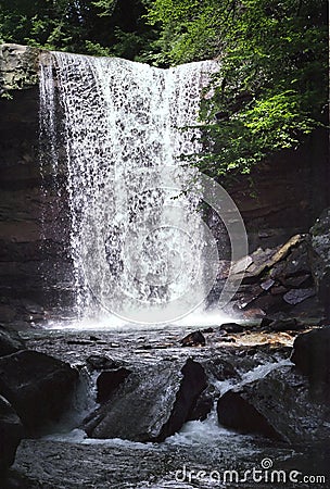 Cucumber Falls Pennsylvania USA Stock Photo