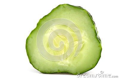 Cucumber isolated Stock Photo