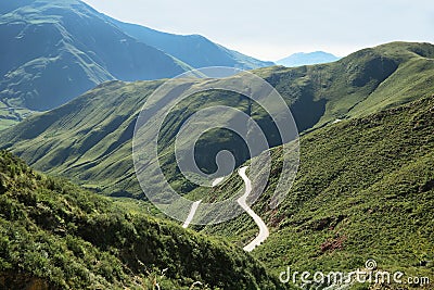 Cuesta del Obispo, Salta, Argentina Stock Photo