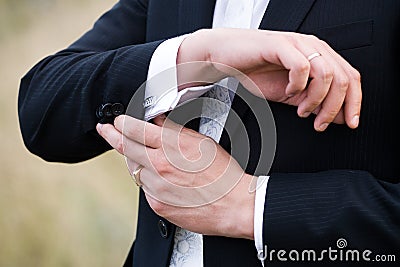 Cuff Stock Photo