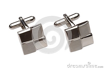 Cuff links 3 Stock Photo