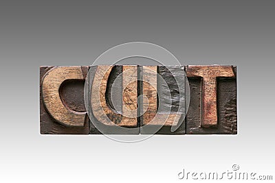 Cult vintage type Stock Photo