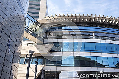 Cultural Complex of the Telecommunications Tower or Antel tower, Montevideo Stock Photo