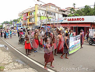 Cultural Festival 2017, West Papua Editorial Stock Photo