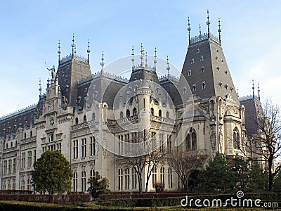 Cultural palace from Iasi Stock Photo