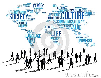 Culture Community Ideology Society Principle Concept Stock Photo