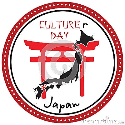 Culture Day Japan Vector Illustration