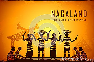 Culture of Nagaland Stock Photo