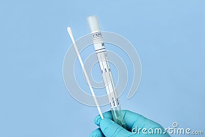 Culture Swab Stock Photo