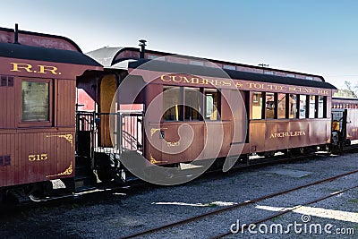 Cumbres & Toltec Scenic Railroad Editorial Stock Photo