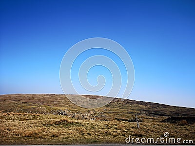 Cumbria hillside view Stock Photo