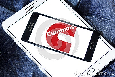 Cummins company logo Editorial Stock Photo