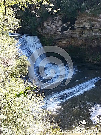 Cummins Falls, Cookeville, TN Stock Photo