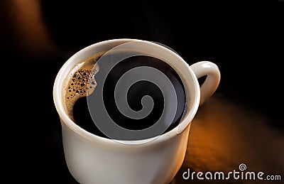 Cup aof coffee Stock Photo