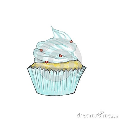 Cup cake Stock Photo