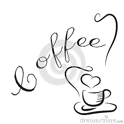 Cup of coffee Vector Illustration