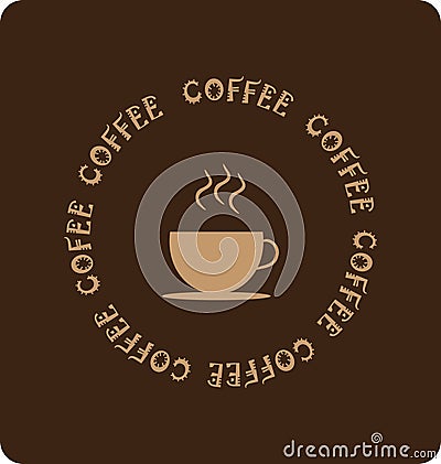 Cup of coffee Vector Illustration