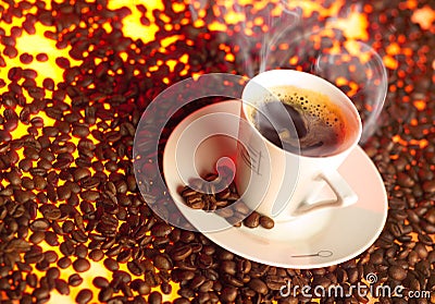 Cup of coffee Stock Photo