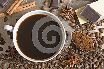 Cup of coffee Stock Photo