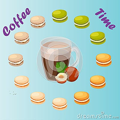 Cup of coffee Vector Illustration