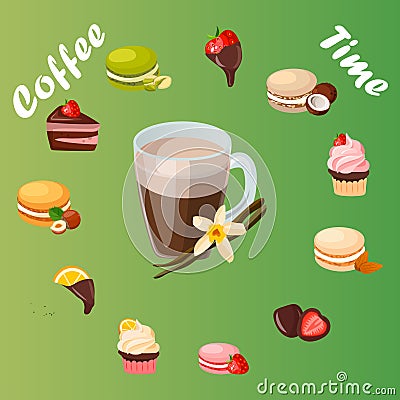 Cup of coffee Vector Illustration