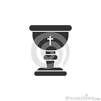 Cup, easter icon can be used for web, logo, mobile app, UI, UX Vector Illustration