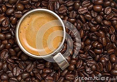 Cup of espresso Stock Photo