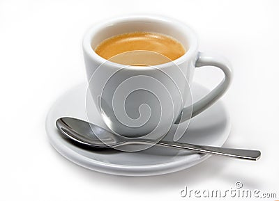 Cup of espresso Stock Photo