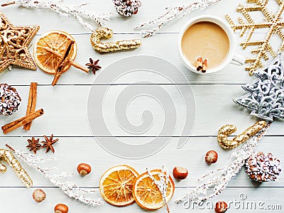 Sweet winter drink Stock Photo