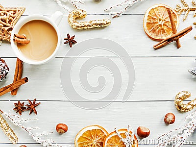 Sweet winter drink Stock Photo