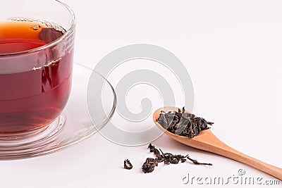 Cup with tea close up Stock Photo