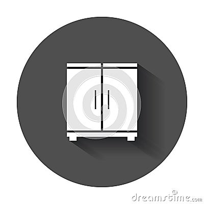 Cupboard icon. Vector Illustration