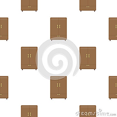 Cupboard icon of vector illustration for web and mobile Vector Illustration