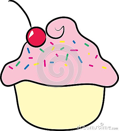 Cupcake Stock Photo