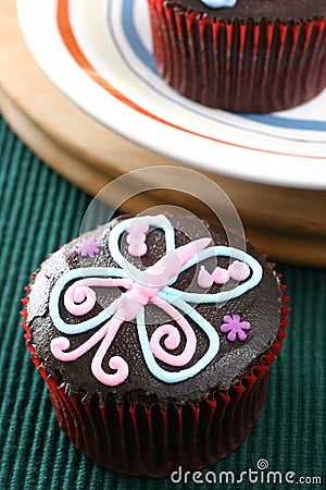 Cupcake Stock Photo