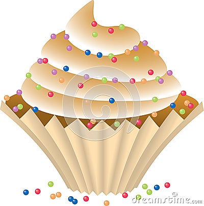 Cupcake Vector Illustration