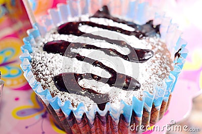 Cupcake Closeup Stock Photo